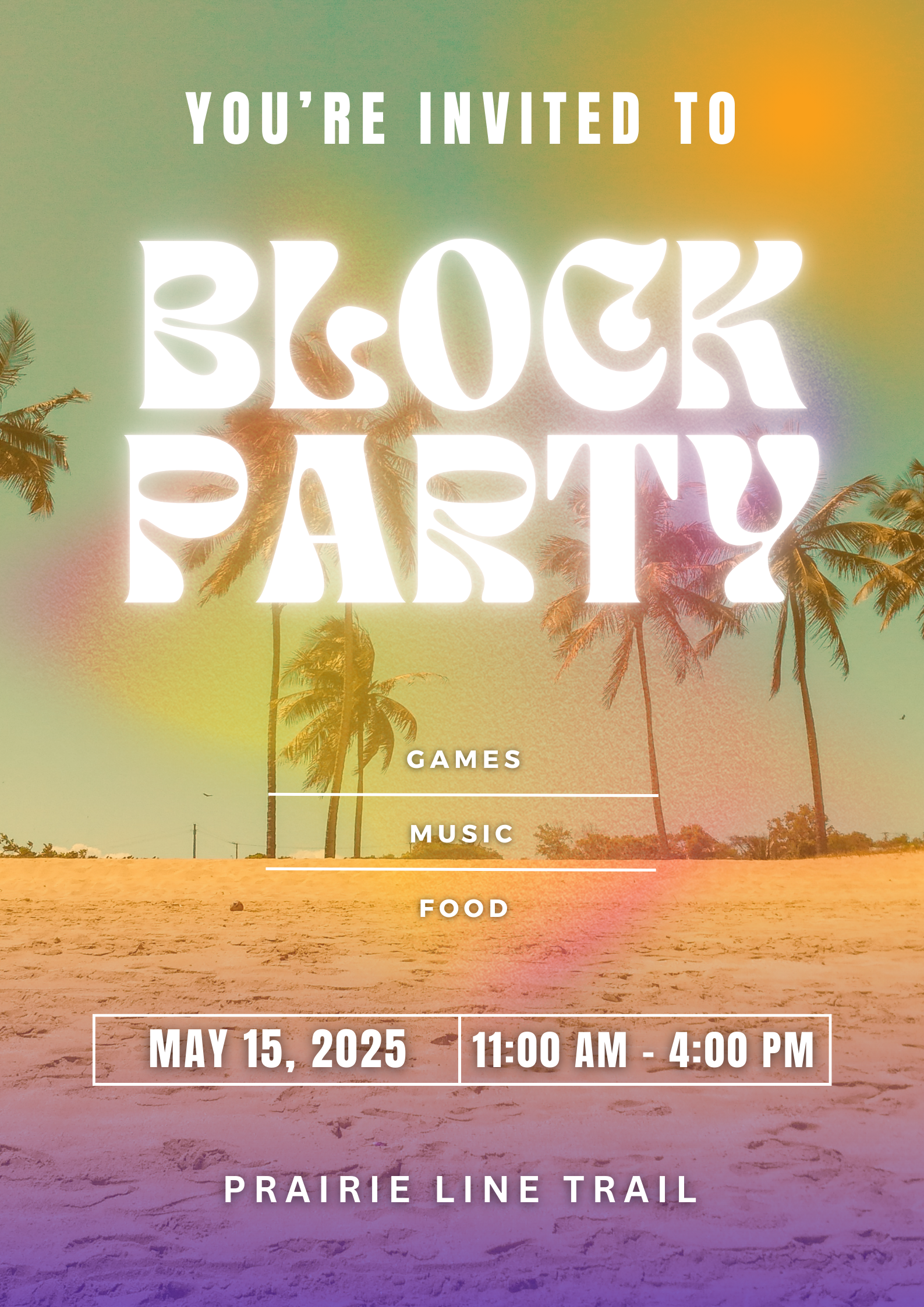 Block Party 2025 General Advertisement